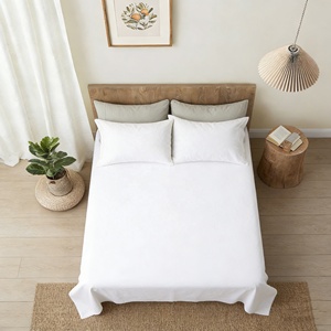 Juego de Sábanas Ajustables de 200 Hilos, Sábanas Elásticas con Bolsillo Profundo, Resistentes a las Arrugas, Fáciles de Cuidar, para Motel, Airbnb - Product Image 5