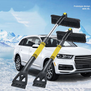 Brosse à neige télescopique de sécurité pour voiture, grattoir à glace et pelle de nettoyage pour voiture, vente en gros - Product Image 4