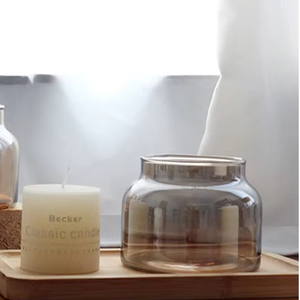 Recién llegado, nuevo candelabro de vidrio Chapado en iones personalizado creativo, tarros de velas de vidrio para Decoración de mesa - Product Image 2