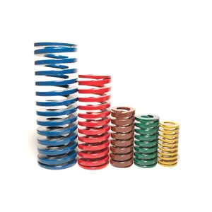 Factory Custom Din Iso 10243 Multi-Color Spiral Springs Mould 22-100LB High Strength Die Spring