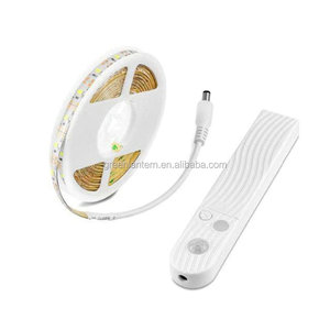 60LEDs/M SMD2835 impermeable Blanco/blanco cálido Flexible cama activada Led Sensor de movimiento Led tira de luz Sensor de cuerpo humano tira - Product Image 4