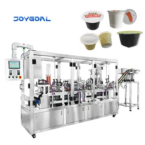 Automatic Compostable Dolce Gusto Espresso Coffee Capsule Filling and Sealing K-Cup Filler Packing Machine