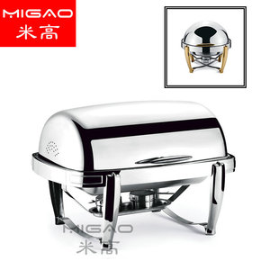 เตาอุ่นอาหารสแตนเลส Migao รูปทรงสี่เหลี่ยมผืนผ้า ใช้ไฟฟ้า สำหรับโรงแรม - Product Image 1