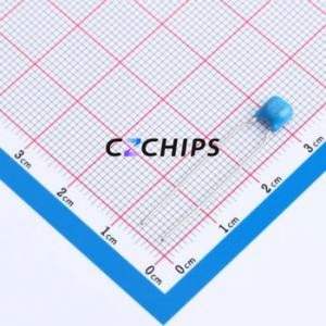 Condensador cerámico monolítico (MLCC) de montaje pasante (THC) CD2J223JC9IECHG100, paso de orificio, P=5.08mm, 22nF, 5%, 630V, NP0 - Product Image 1