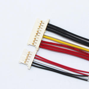 Sepuh emas 1.25mm Pitch kabel Terminal perakitan PVC terisolasi 2-12Pin kawat Harness tablet tembaga peralatan rumah tangga 600V Nilai - Product Image 5