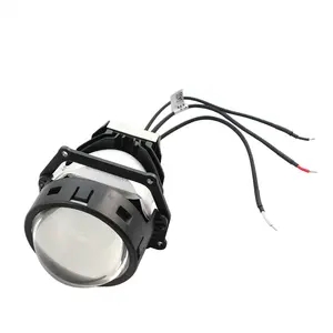 Lensa Proyektor LED Sorot Hi Lo Sempit, 55W, 5500K, 3.0 Inci Bi, Chip DC 9-24v, Versi Deluks-Proyektor Bi-led, Ce, E-marks