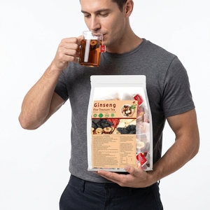 Thé aux herbes de qualité supérieure au ginseng et aux cinq ingrédients, avec traitement à la bulle chaude, sachets de thé certifiés - Product Image 6