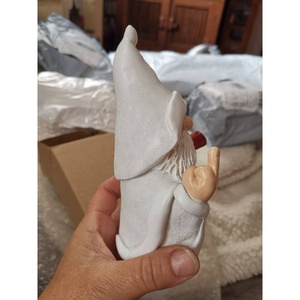 Decorazioni per Giardino, Divertente Scultura di Gnomo Fumatore, Statua di Gnomo Mago Freddo, Ornamenti Artigianali, Gnomi Discreti per Giardino - Product Image 5