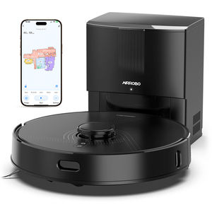 ผู้ผลิต OEM ขายส่ง AIRROBO TBE20+ หุ่นยนต์ดูดฝุ่นถูพื้น LiDAR แรงดูด 5000Pa พร้อมแท่นเก็บฝุ่นอัตโนมัติ 2in1 ควบคุมผ่านแอพและสั่งงานด้วยเสียง - Product Image 3