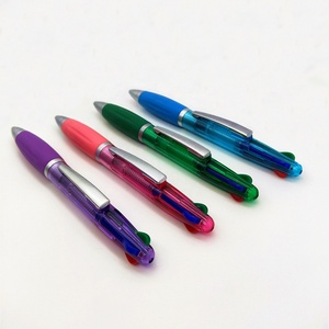 Bolígrafo <span class=keywords><strong>4</strong></span> en 1 de <span class=keywords><strong>4</strong></span> colores, bolígrafo multicolor con logotipo promocional, bolígrafo 4C con clip metálico - Product Image 3