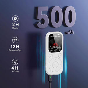 Lecteur MP3 à boutons physiques BT 5.0, lecteur de musique sans perte, lecteur audio portable, radio FM, enregistreur vocal, longue durée de vie de la batterie - Product Image 4