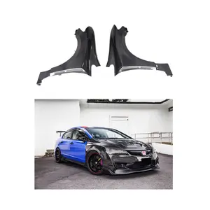 Honda Civic Accessoires Koolstofvezel Spatbord Voor Honda Civic 2006-2011 Upgrade Koolstofvezel Fd2 Type R Spatbord