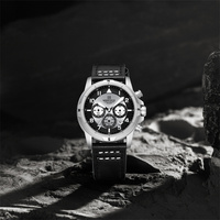 NAVIFORCE Officiel 8077 Montre de Luxe pour Hommes Chronographe Montre à Aiguilles Marque Propre Montres Sport Actuelles 2026