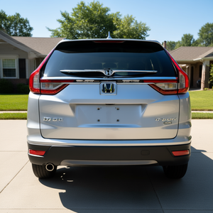 Moulage de coffre chromé pour Honda CRV 2017-2021 Garniture de remplacement avant Accessoire neuf - Product Image 2