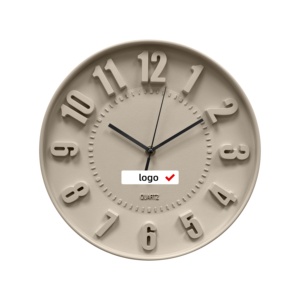 Reloj de Pared Contemporáneo de Cuarzo de 12 Pulgadas, Material Plástico para Decoración de Sala de Estar, <span class=keywords><strong>Nombres</strong></span> <span class=keywords><strong>Propios</strong></span> en Mayúsculas - Product Image 2
