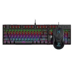 Douni MT520 <b>Keyboard</b> Mouse Combo Wired Optical Gaming For Desktop Laptop Office Use - Product Image 2