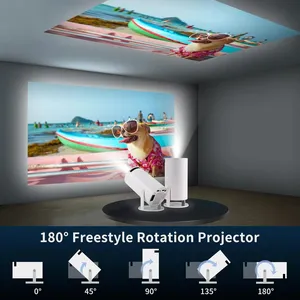 Dazzler Mini Proyector 4K HY300pro Portátil para Smart Home Theater Android Smart <span class=keywords><strong>Bluetooth</strong></span> <span class=keywords><strong>Wifi</strong></span> - Product Image 6