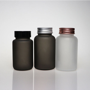 Tùy Chỉnh Rỗng Miệng Rộng Amber Glass Bottle Glass Jar Cho Viên Nang Thuốc Và Thực Phẩm - Product Image 6