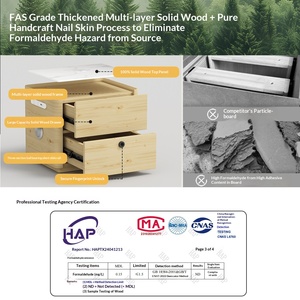 <span class=keywords><strong>ตู้</strong></span>ข้างเตียงอัจฉริยะทำจากไม้เนื้อแข็ง, ล็อคลายนิ้วมือขนาด<span class=keywords><strong>เล็ก</strong></span>สำหรับห้องนอน, <span class=keywords><strong>ตู้</strong></span>เก็บของข้างเตียง - Product Image 2
