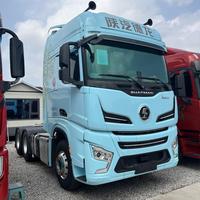 Camion tracteur Shacman X6000 6x4 Euro 6 Diesel AMT, camion lourd pour l'exploitation minière et la logistique