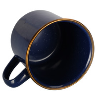 Verre en émail personnalisé pour impression thermique, 3 pièces, tasse avec logo personnalisé, 400ml, oem, odm blanc, vente en gros, dubaï, 4oz 6o