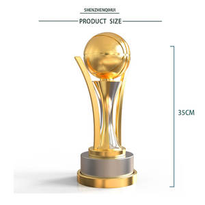 奖杯制造商设计3D模型金属工艺品礼品运动奖杯定制金属奖杯 - Product Image 5