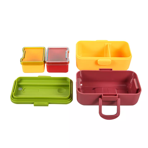Best Price Housewares Plastic Lunch Box Food Packing Box Stackable Reusable PP Plastic Bento Lunch Box For Kids