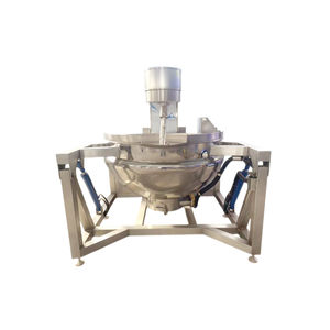 Pot à sandwich en acier inoxydable avec mélangeur pour hacher et mélanger la sauce aux fruits ou la machine à farcir les saucisses - Product Image 4