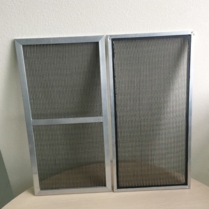 Tĩnh điện Pleated Bảng điều chỉnh Lọc 16x25x1 không khí gây dị ứng làm sạch thay thế lò A/C HVAC có thể giặt chặn không gỉ Mới - Product Image 6