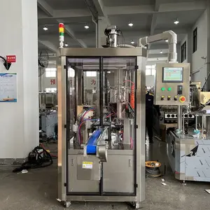 Automatic Packaging Line Aluminum Nespresso Compatible Capsules And Coffee Capsule Filling Sealing Machine