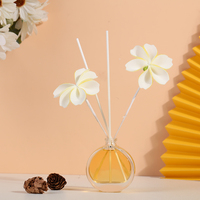 Bouteille de parfum écologique en verre opale aromatique, ml