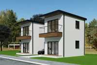 Maisons préfabriquées modulaires de luxe modernes à 2 étages, bâtiments en acier léger préfabriqués, villa, structure de maison, maison