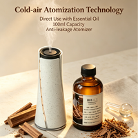 Diffuseur d'arômes rechargeable C-AIR à piles, machine à parfum d'ambiance portable pour hôtels et usage domestique