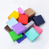 LZ Pack Stock Boîte de carton ondulé pliable coloré de haute qualité Boîte d'emballage en carton avec logo personnalisé pour les petites entreprises