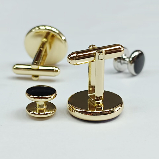 Silver Custom Design Blank Gemelos De Camisas Stainless Steel Cufflinks Presents Cufflinks for Men Luxury Metal Cufflinks