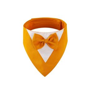 Stile britannico accessori Pet Custom grande cotone cane <span class=keywords><strong>papillon</strong></span> triangolo sciarpa Bandana per <span class=keywords><strong>gatti</strong></span> animali solidi natale Halloween - Product Image 3