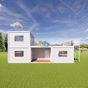 منازل فاخرة من الفيلات السكنية، منازل كبسولية، منازل مسبقة الصنع فاخرة من طابقين، منزل حاوية - Product Image 1