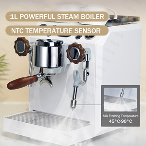 Machine à expresso automatique blanche en promotion – Cafetière intelligente pour la maison et le commerce - Product Image 2