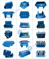Machine à blocs de sciure de bois, machine à fabriquer des blocs creux, ensemble complet de petite machine à blocs de béton au Nigeria