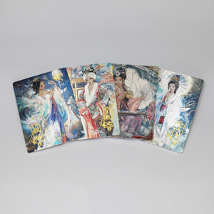 OEM ODM Chinese Classical Beauty TCG Trading Cards Custom Gold Stamping Foil Collectible Cards With Custom Booster Box Packaging - Product Image 5