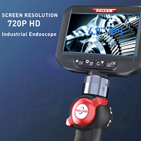 Endoscope industriel H406B-6MM-1M-Articulation à 180 ° pour la détection de courbure de 32mm