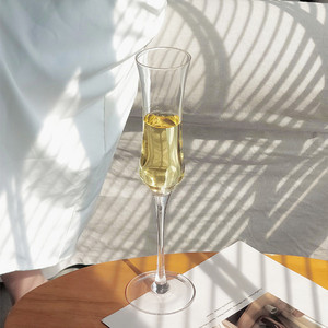 Copas de vino de <span class=keywords><strong>cristal</strong></span> de restaurante de alta calidad, copas de champán transparentes de estilo francés, flauta de champán de <span class=keywords><strong>cristal</strong></span> Premium - Product Image 4