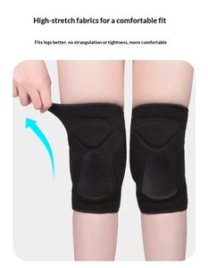 Nouvelles genouillères en silicone éponge pour l'extérieur, genouillères de sport pour hommes, antidérapantes, genouillères de sport pour femmes, protection du ménisque, protège-jambes - Product Image 2