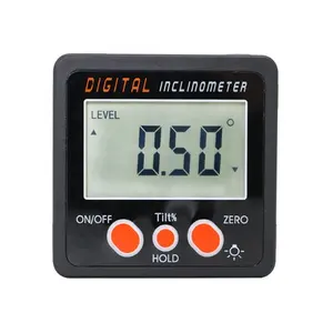 IP54 precision electronic digital display inclinometer 4 * 90 degree protractor angle box protractor slope meter level