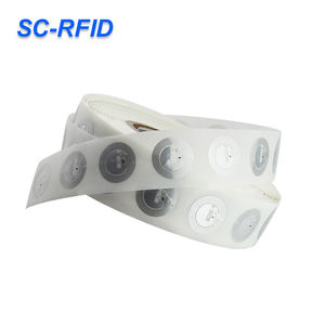 Etiquetas Adhesivas Mini de Papel NFC de 25 mm con Protocolo ISO14443a de 13.56MHz para Compartir Enlaces con Código <span class=keywords><strong>QR</strong></span>, Muestra Gratuita SC-RFID - Product Image 1