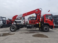 Grue télescopique hydraulique SHENBAI 3T 5T 7T 8T 10T 12T 14T 16T à bras rigide à vendre