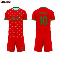 Maillot de football en polyester respirant à séchage rapide avec impression par sublimation – Offre spéciale – Paris, Argentine, Algérie, Palestine, Japon