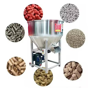 Mélangeur vertical en acier inoxydable pour l'alimentation des animaux, machine à mélanger l'alimentation des animaux de ferme, volailles et bétail - Product Image 6