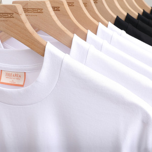 T-shirt Unisex Oversize in Cotone Pesante Bianco con Collo Piccolo, Taglia USA Small, Personalizzabile con Collo <span class=keywords><strong>a</strong></span> <span class=keywords><strong>O</strong></span> - Product Image 2