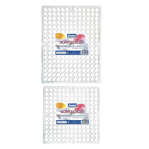 Rejilla de cubierta de fregadero blanca de 30x39 cm para papel de cocina-¡Ajuste perfecto! - Product Image 1